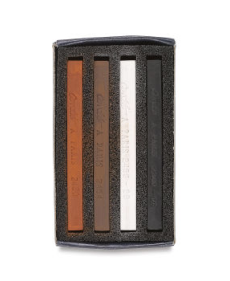 Conte Conté MatchBox Crayons 4 Sticks