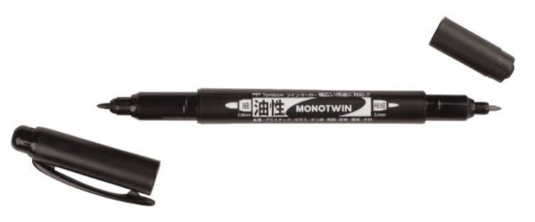 Tombow Tombow Mono Twin Permanent Marker