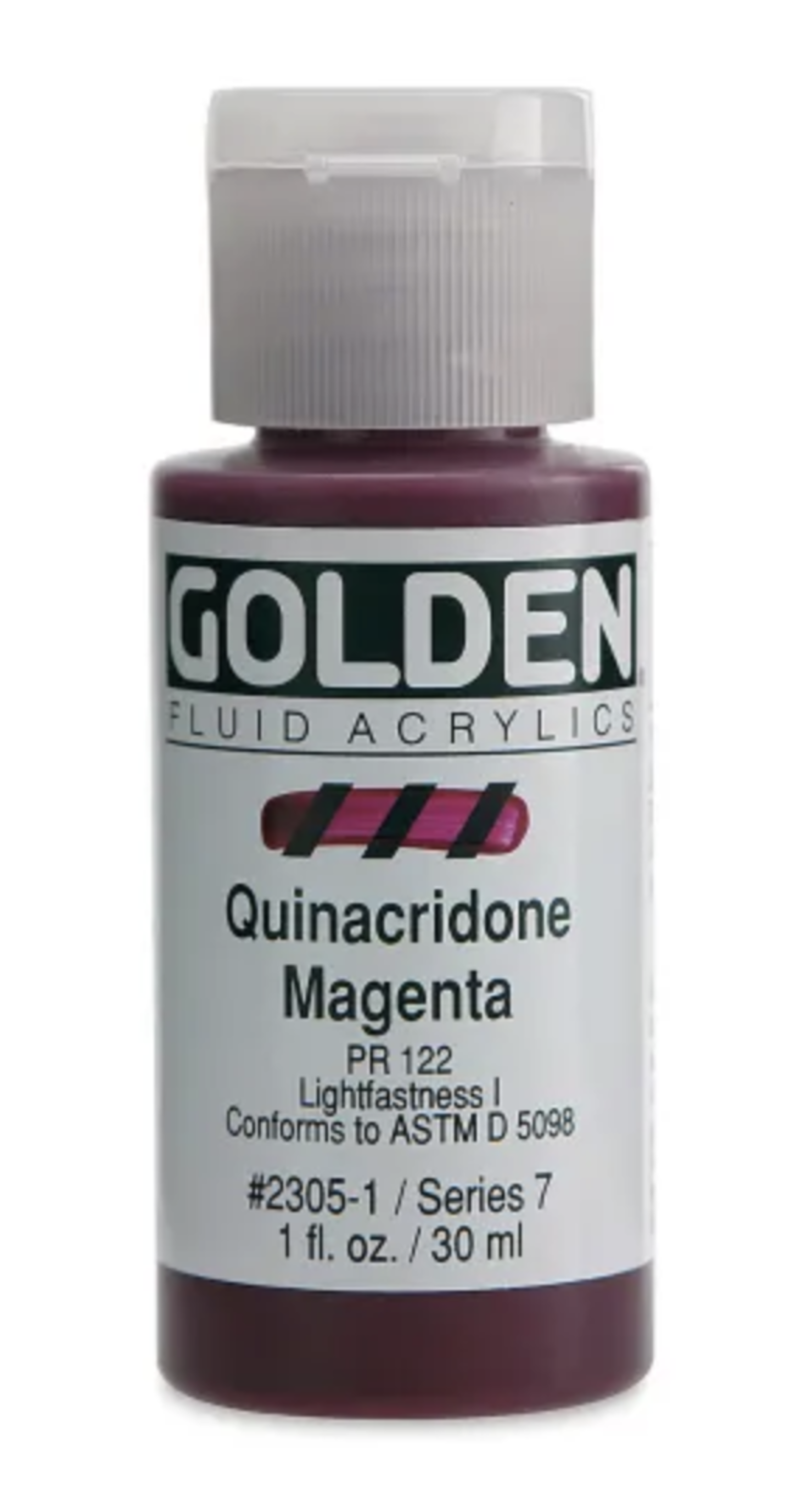 Fluid Quinacridone Magenta 1oz