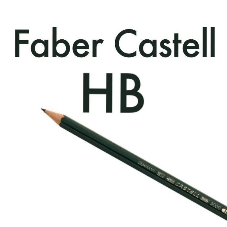 Faber-Castell Faber Castell 9000 Drawing Pencil HB