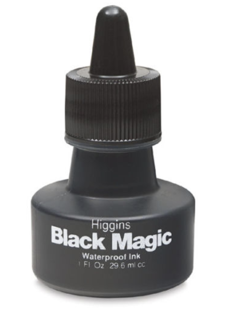 Higgins Higgins Ink Black Magic Waterproof 1 oz