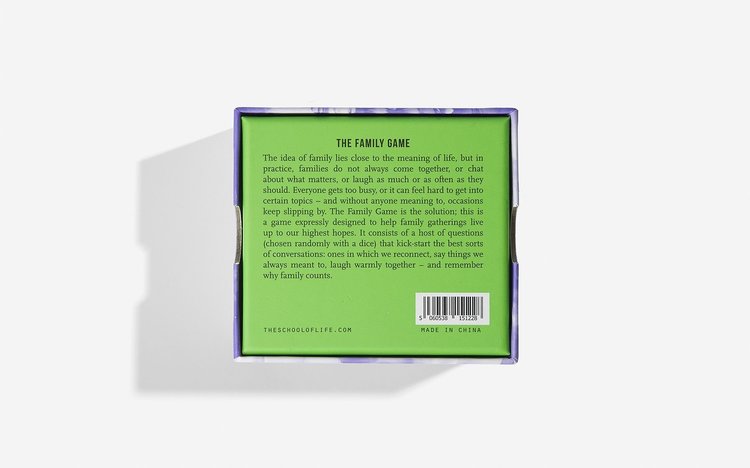 The School of Life The Family Game