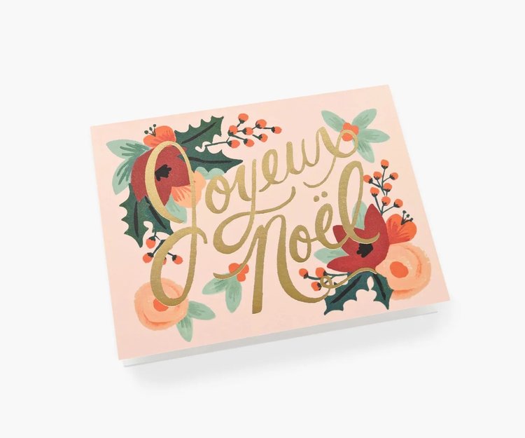Rifle Paper Co. JOYEUX NOËL card