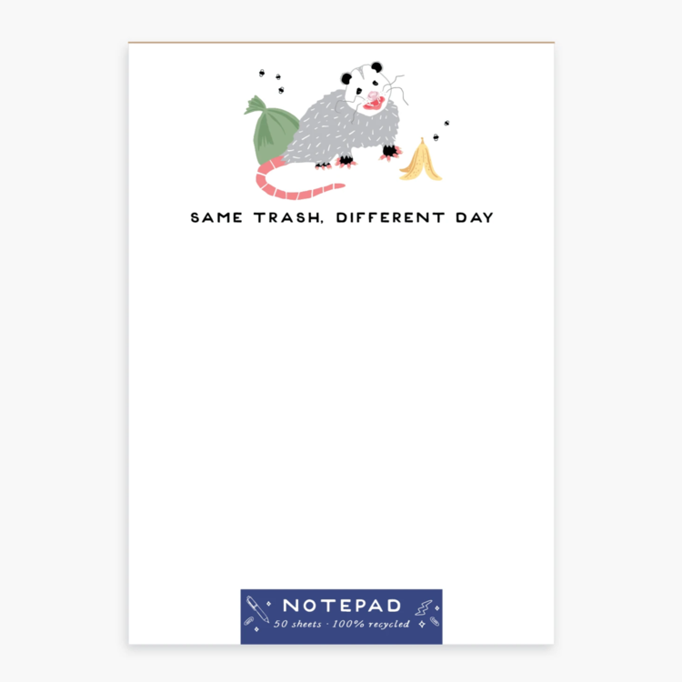 Alisa Bobzien Opossum Notepad