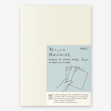 Midori MD Notebook Light A5 Grid - Set of 3