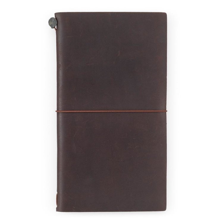 Midori Regular Size Brown Traveler's Notebook