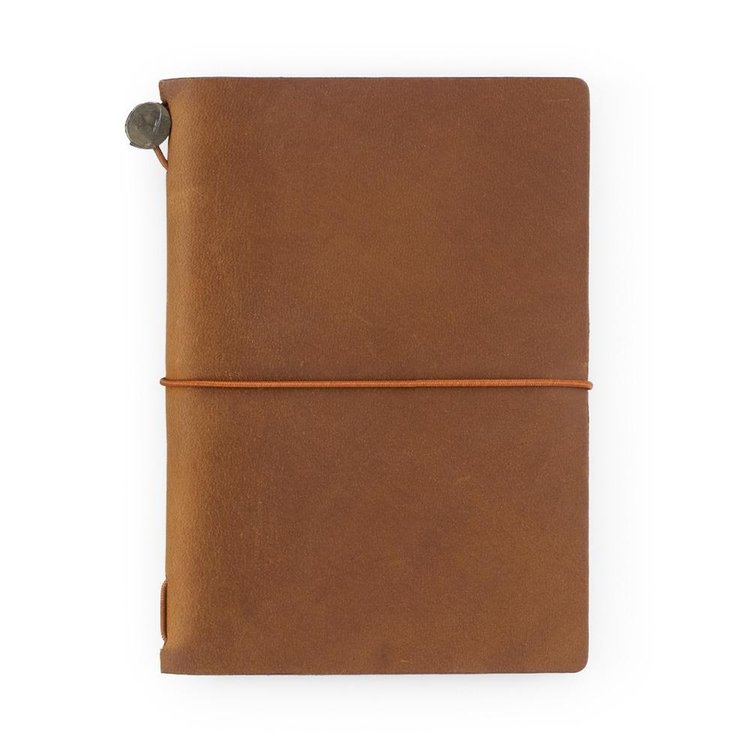 Midori Passport Size Camel Traveler's Notebook