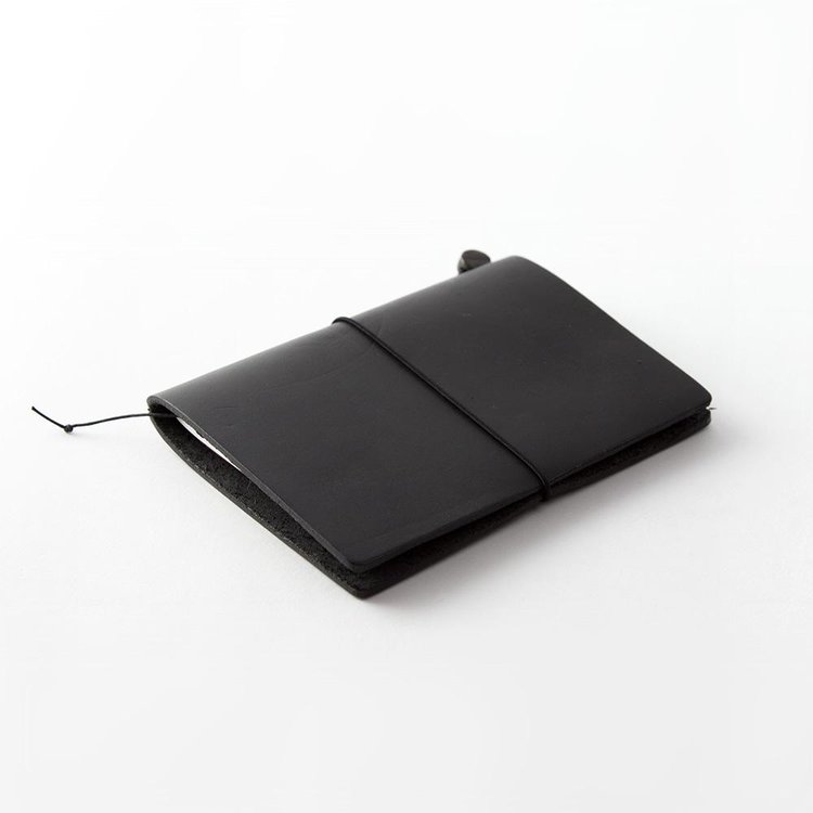 Midori Passport Size Black Traveler's Notebook