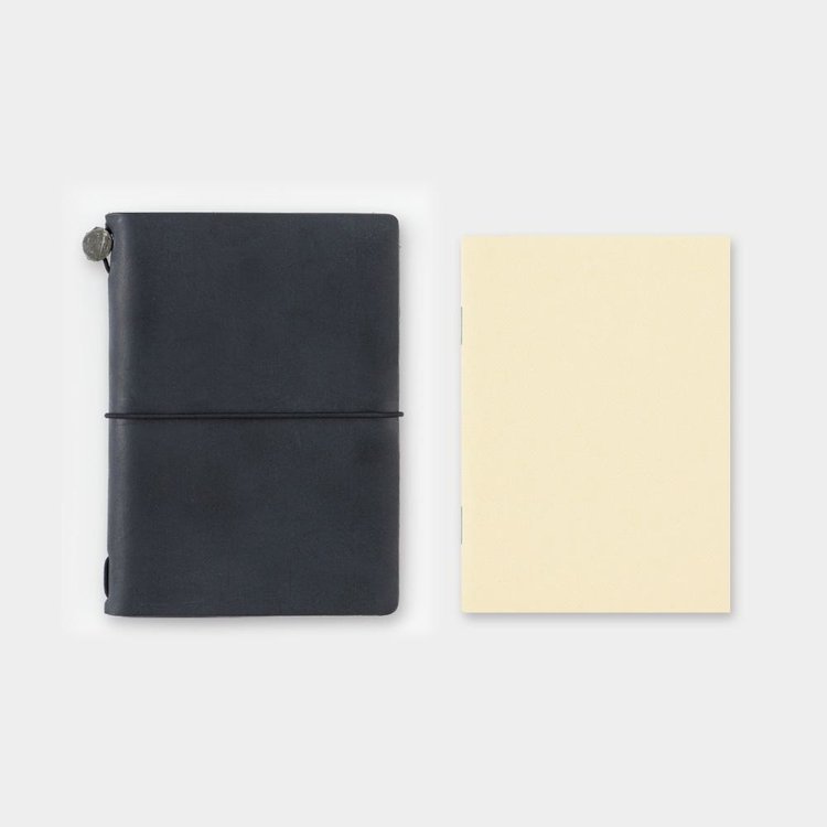 Midori 013 Cream Blank Passport Size Insert - Traveler's Notebook