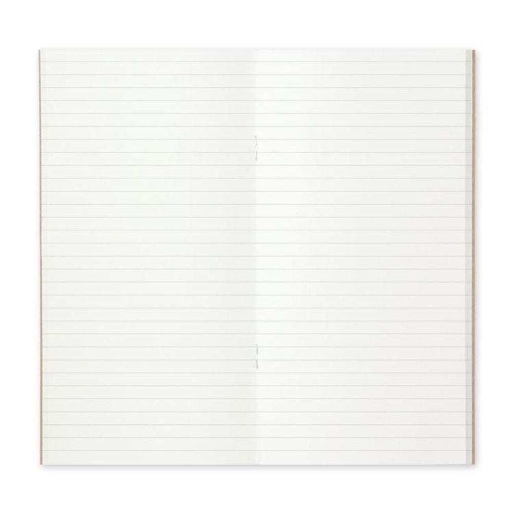 Midori 001 Lined Regular Size Insert - Traveler's Notebook