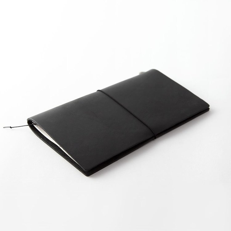 Midori Regular Size Black Traveler's Notebook