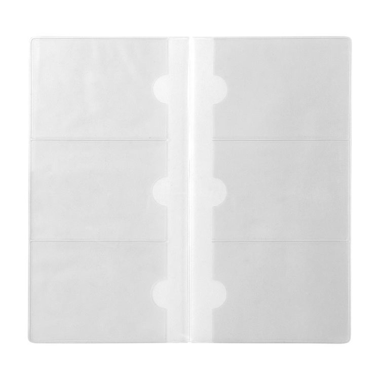 Midori 007 Card File Regular Size Insert - Traveler's Notebook