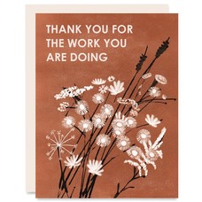 Heartell Press Thank You For The Work Card