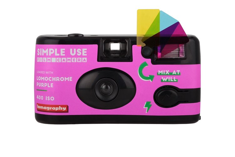Lomography Simple Use Camera Lomo'Chrome Purple