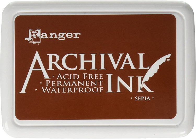 Ranger Industries Archival Stamp Pad - Sepia