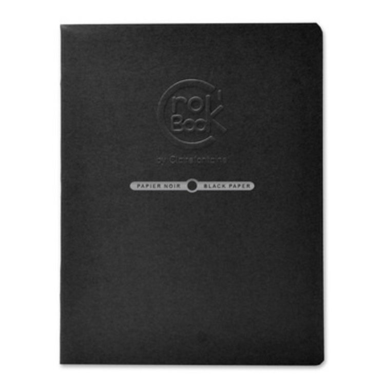 Clairefontaine Crok Book Noir A5