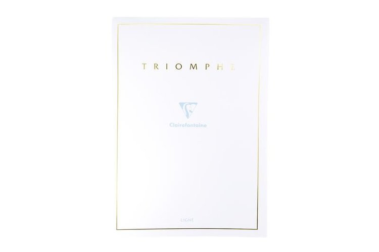 Clairefontaine Triomphe Ruled Stationery Tablet - A4 (8.3 x 11.7")