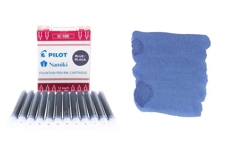 Pilot Namiki Blue Black Ink - 12 Cartridges