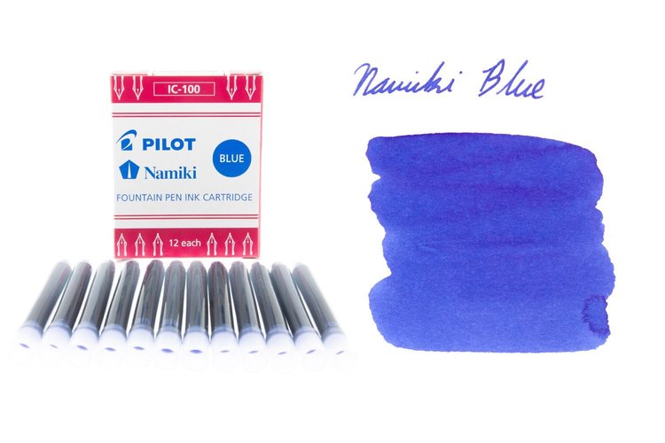 Pilot Namiki Blue Ink - 12 Cartridges