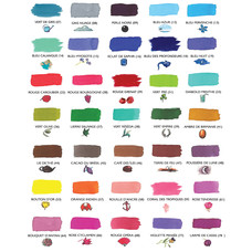 J. Herbin J. Herbin Fountain Pen Ink Cartridges - Tin of 6