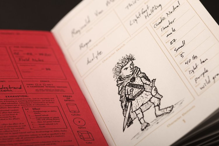 Field Notes D&D 5e Character Journal (2-pack)