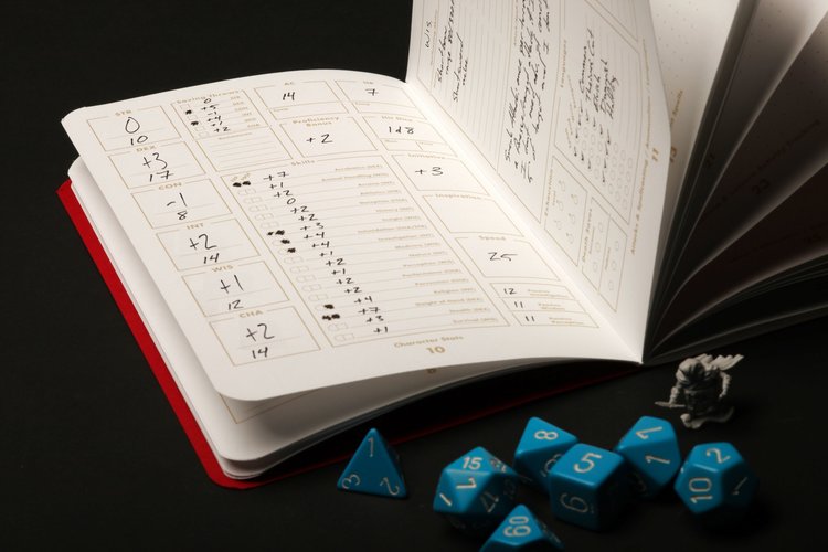 Field Notes D&D 5e Character Journal (2-pack)