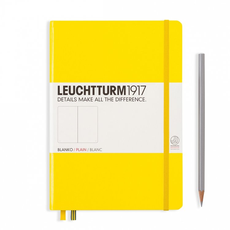 Leuchtturm1917 (Lighthouse) Medium Blank A5 Hardcover Notebook