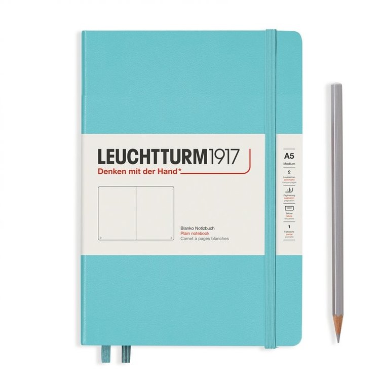 Leuchtturm1917 (Lighthouse) Medium Blank A5 Hardcover Notebook