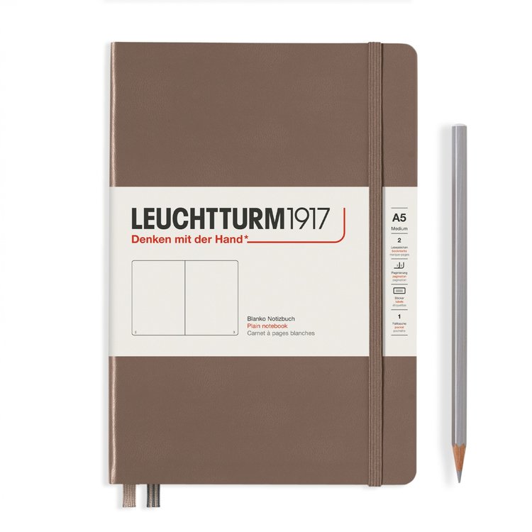 Leuchtturm1917 (Lighthouse) Medium Blank A5 Hardcover Notebook