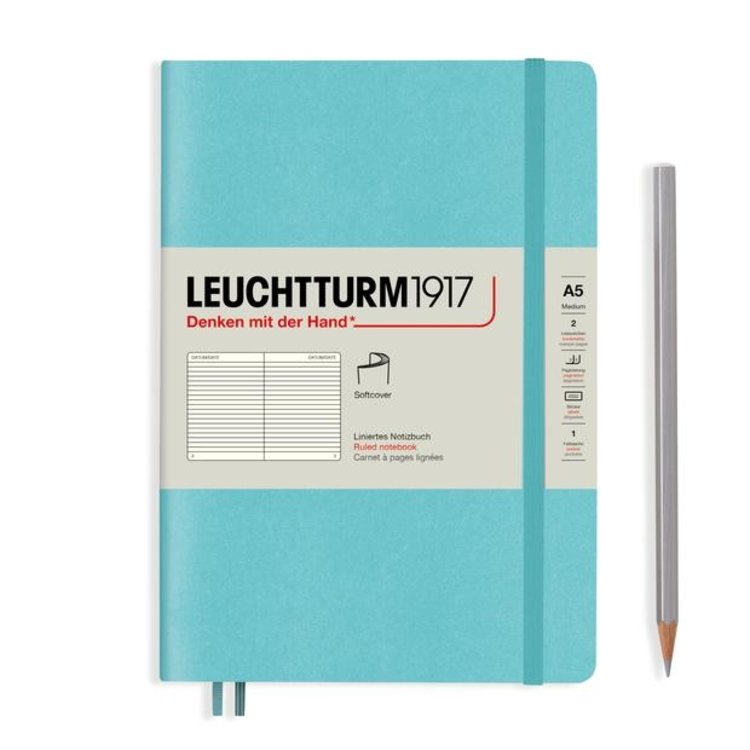 Leuchtturm1917 (Lighthouse) Medium Ruled A5 Hardcover Notebook