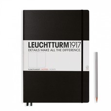 Leuchtturm1917 Black Master Classic 233 pages ruled Notebooks Master A4 PLUS 233 Pages