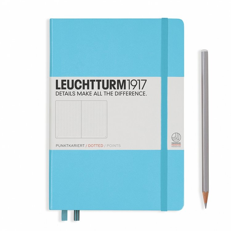 Leuchtturm1917 (Lighthouse) Medium Dotted A5 Hardcover Notebook