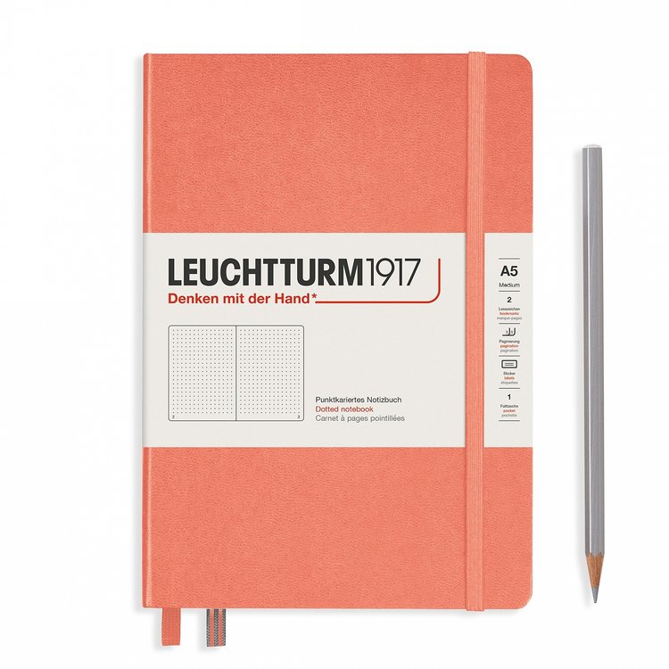 Leuchtturm1917 Medium Dotted A5 Hardcover Notebook