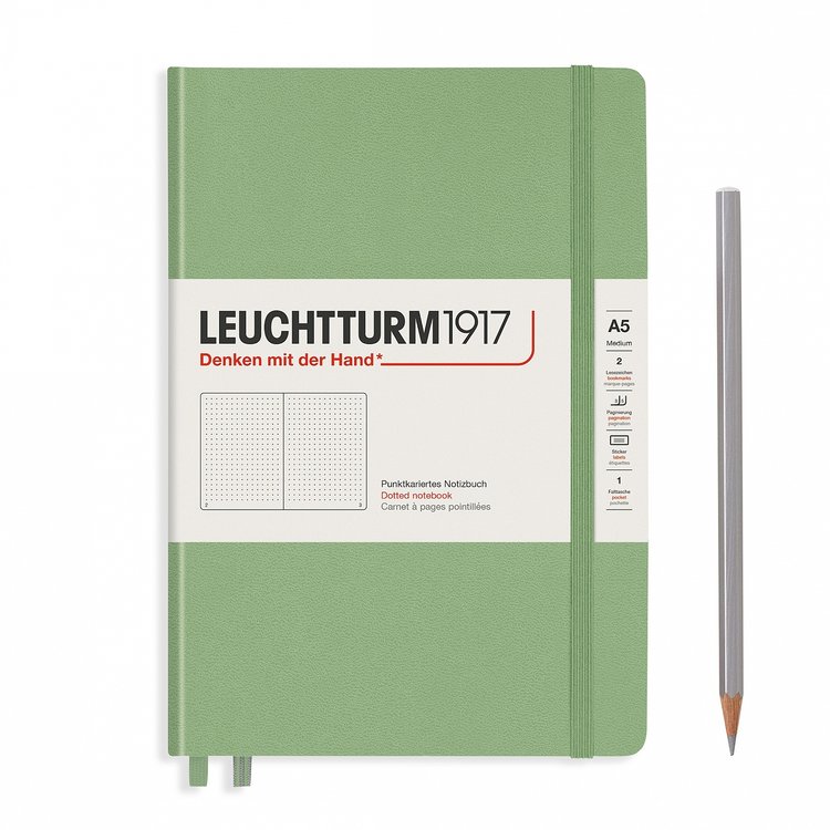 Leuchtturm1917 Medium Dotted A5 Hardcover Notebook