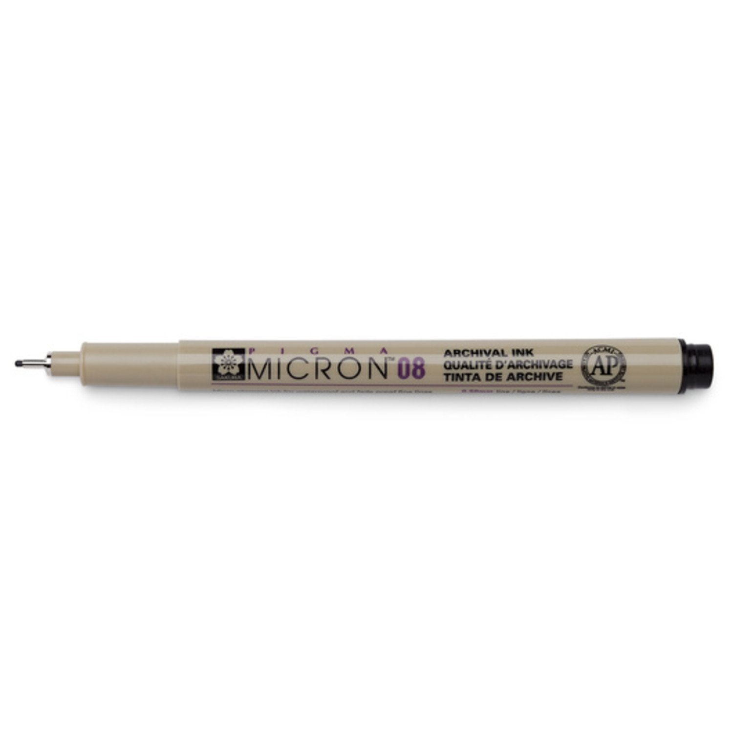 Pigma Micron Pen .50mm Size 08 Black