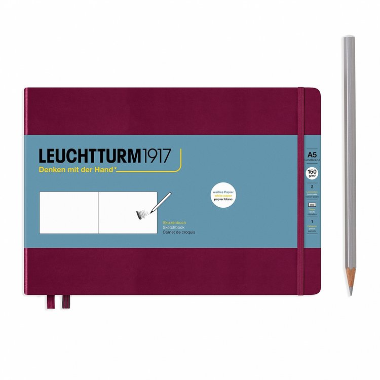 Leuchtturm1917 (Lighthouse) Sketchbook, 150g/m² paper blank