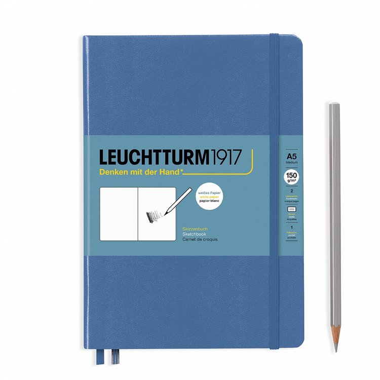 Leuchtturm1917 (Lighthouse) Sketchbook, 150g/m² paper blank