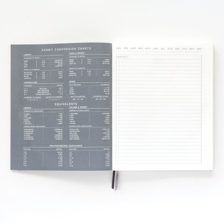 Design Works Ink Standard Issue Notebook No.3 - Black