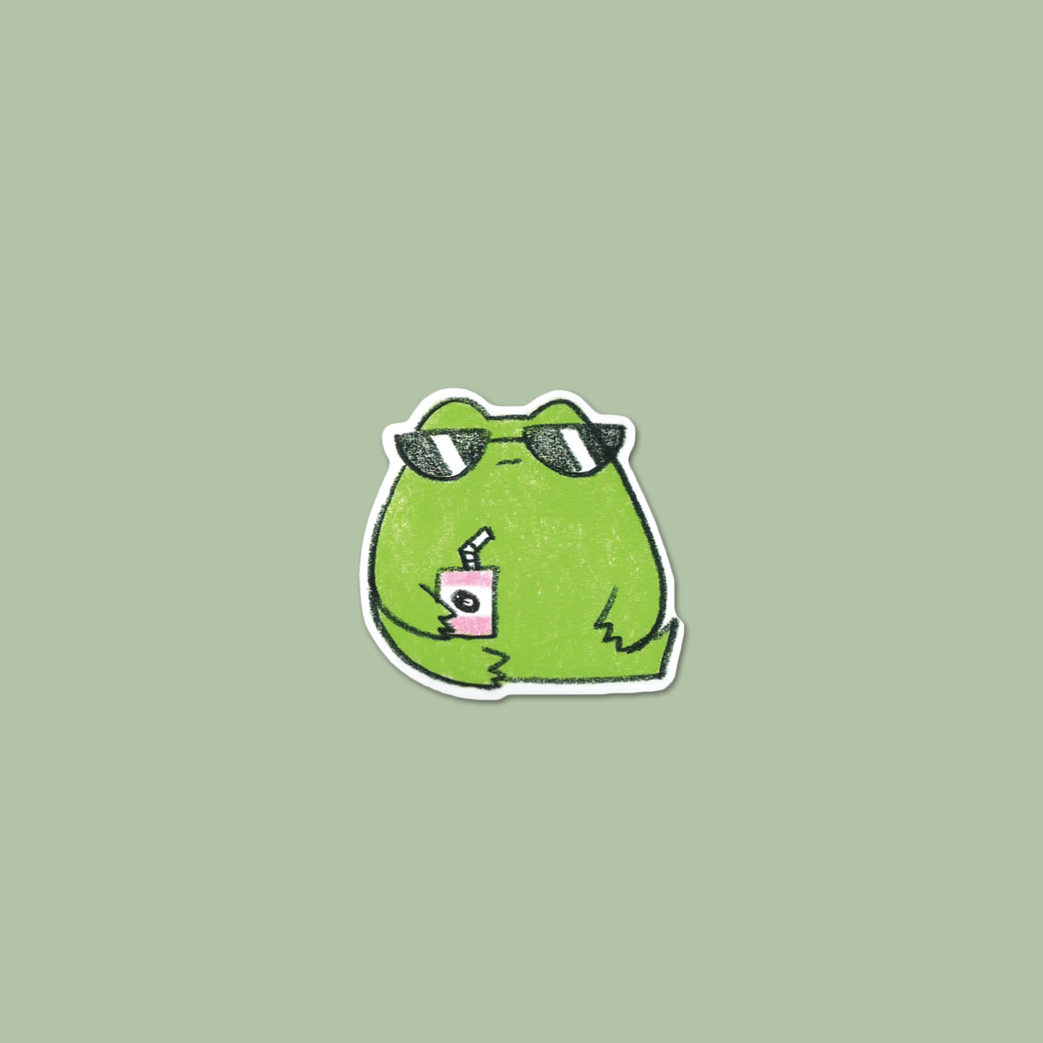 Tuff Frog Sticker By Iris Cliff Wonder Fair Home Shopping Network