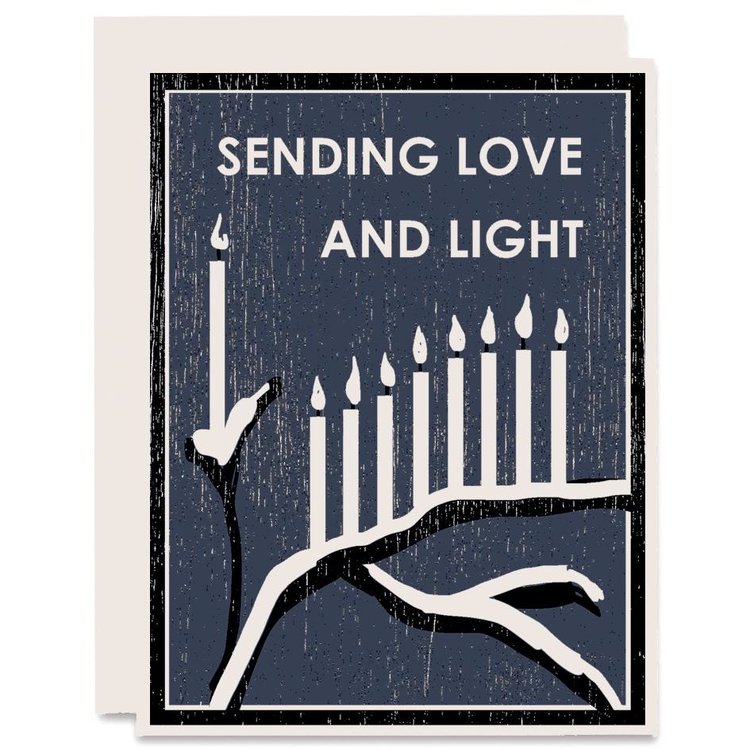 Heartell Press Love and Light Winter Holidays Card
