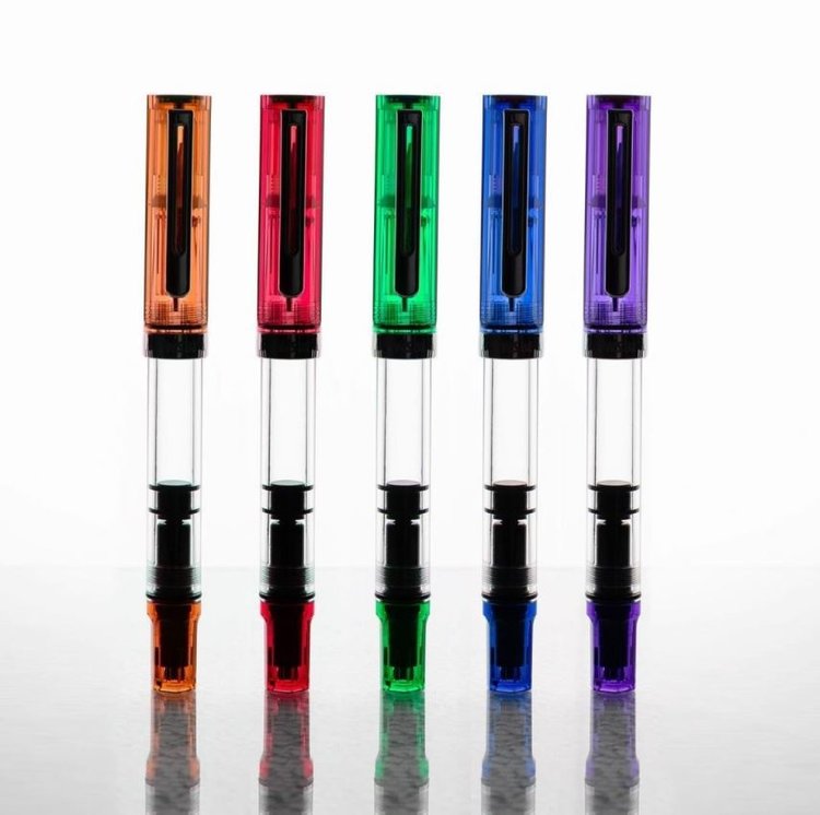 TWSBI ECO Fountain Pen (Transparent Color Body)