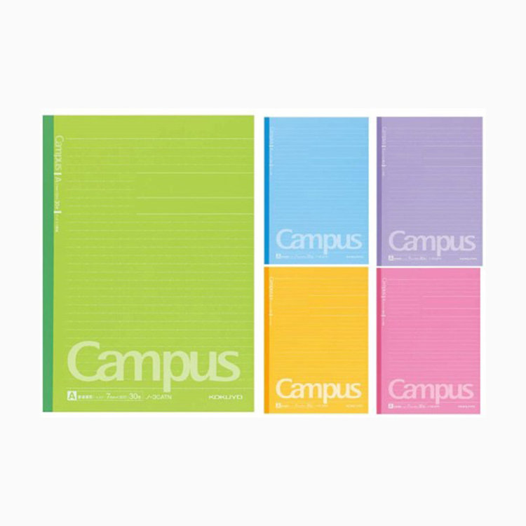 KOKUYO Campus Notebook 6mm dotted rule, 5 pack
