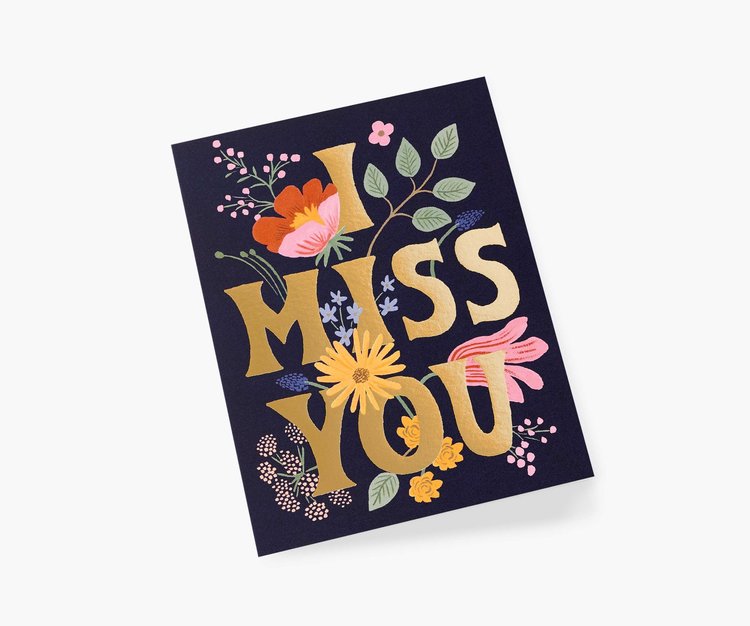 Rifle Paper Co. I Miss You Card