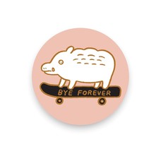 Stay Home Club Bye Forever (Boar) Vinyl Sticker