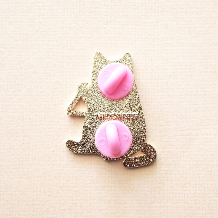 Shoal Triangle Cat Enamel Pin