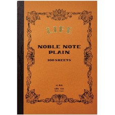Life Co Ltd Stationery Noble Note Plain A5 Side-Bound Notebook
