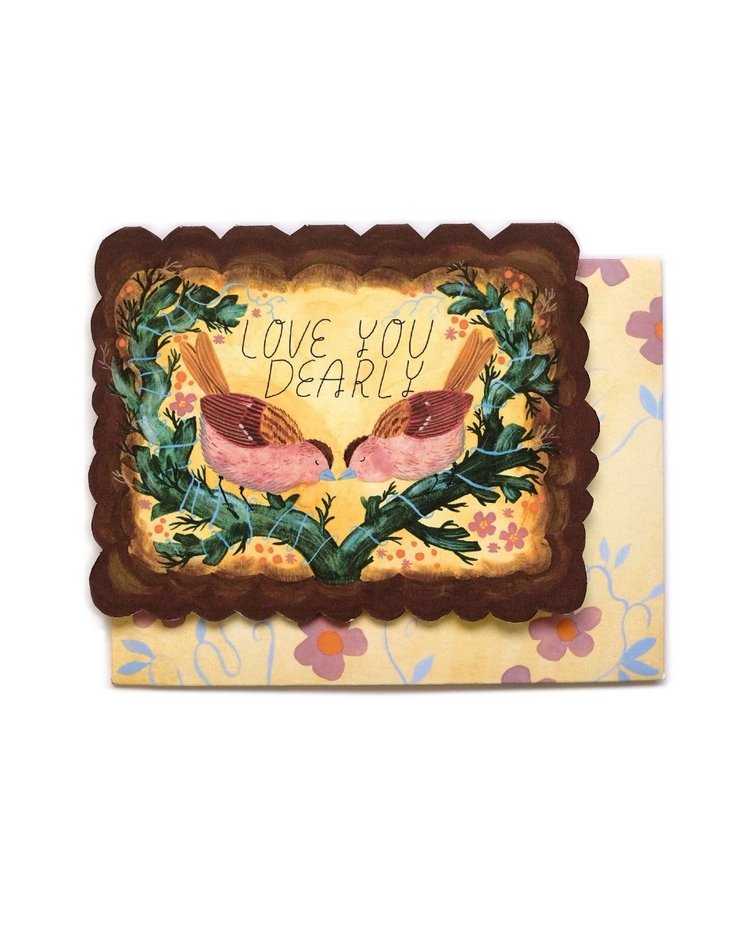 Small Adventure Love You Birds Die Cut Cards