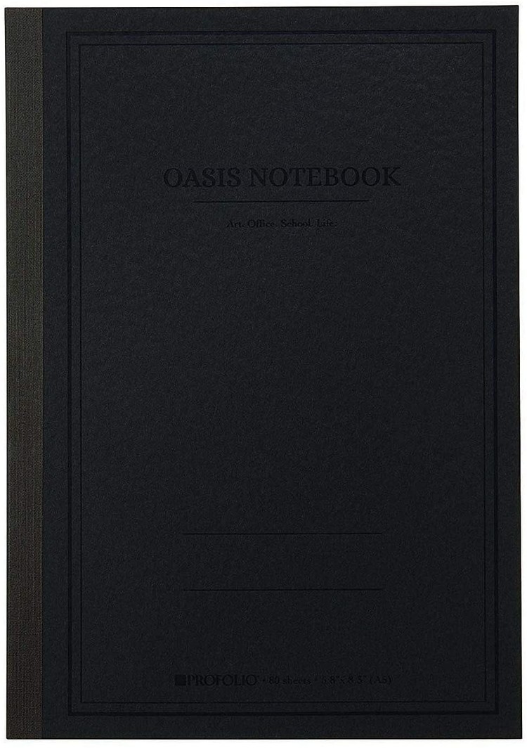 Itoya ProFolio Oasis A5 Medium Charcoal