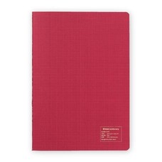 Kleid 2mm Grid Notes A5 - Red