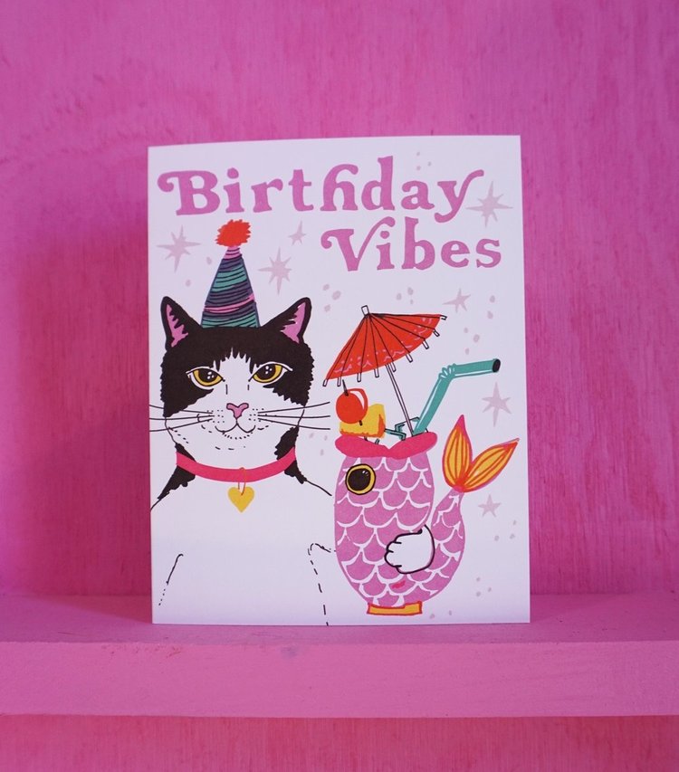 Ash + Chess Birthday Vibes Card